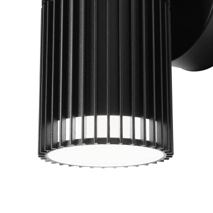Faretto da parete per esterni LANTHEA 1x GU10/11W/230V IP44 nero