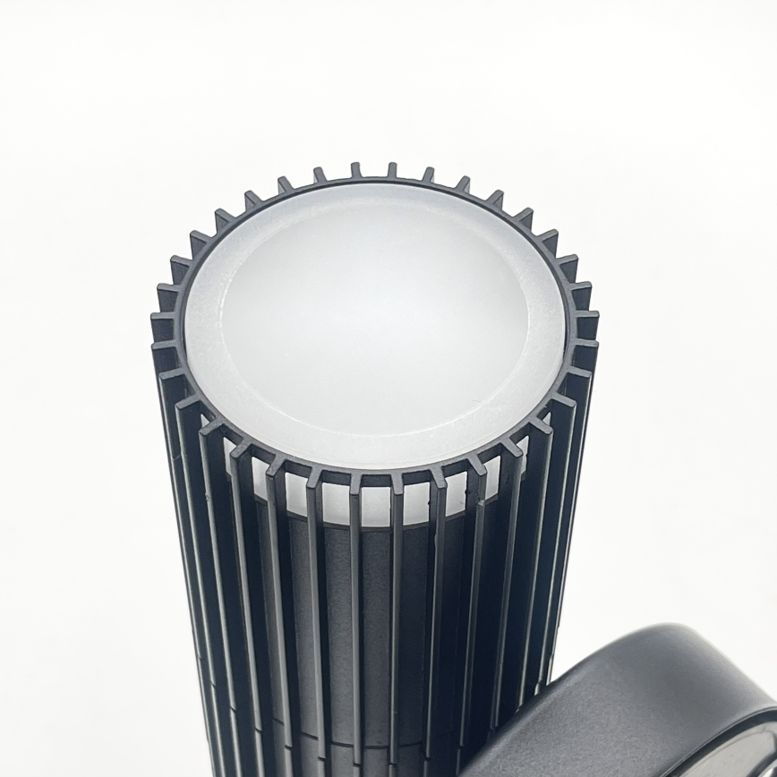 Faretto da parete per esterni LANTHEA 1x GU10/11W/230V IP44 nero
