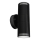 Faretto da parete per esterni LANTHEA 2xGU10/11W/230V IP44 nero
