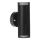 Faretto da parete per esterni RADILO 2xGU10/11W/230V IP44 nero