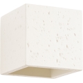 Faretto da parete QUAD 1xG9/8W/230V cemento/crema