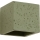 Faretto da parete QUAD 1xG9/8W/230V cemento/verde