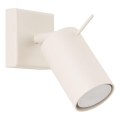 Faretto da parete RING 1xGU10/10W/230V color crema