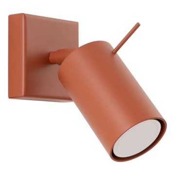 Faretto da parete RING 1xGU10/10W/230V rosso