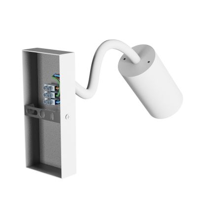 Faretto da parete SQUALLA VARIOSA 1xGU10/10W/230V bianco