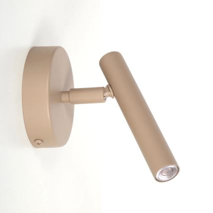 Faretto da parete STALACTITE 1xG9/3W/230V beige