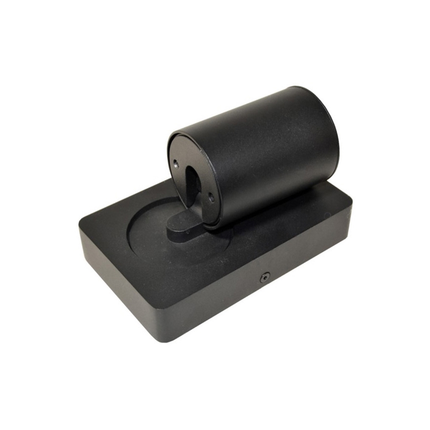 Faretto da parete TAFT 1xGU10/30W/230V USB nero