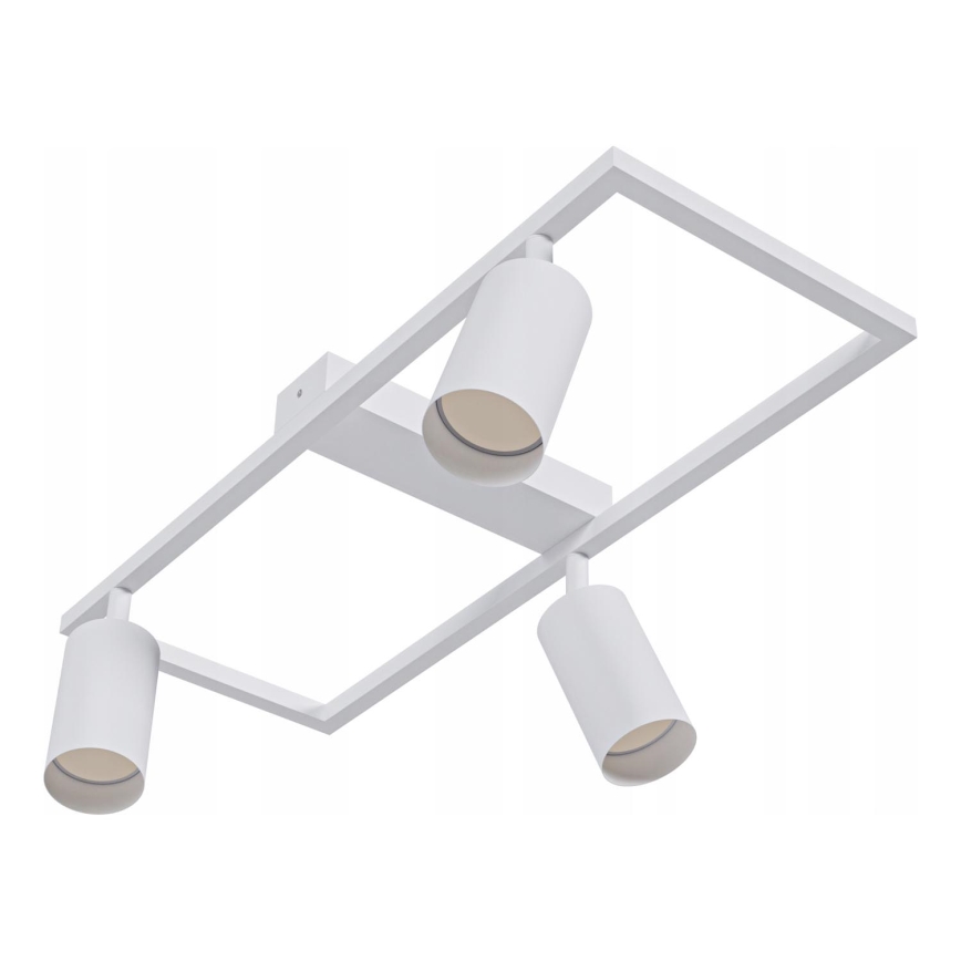 Faretto da soffitto 3xGU10/30W/230V bianco