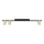 Faretto da soffitto LOGAN 3xGU10/10W/230V nero/oro