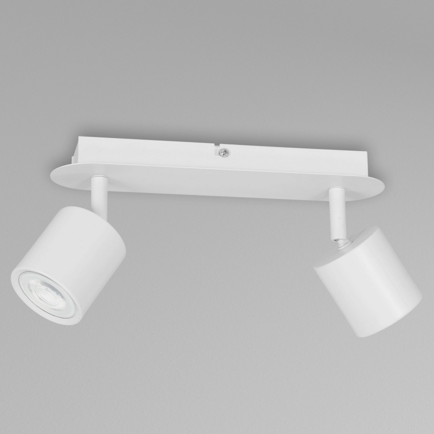 Faretto DEMIA 2xGU10/8W/230V bianco