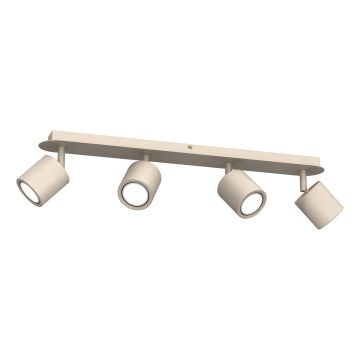 Faretto DEMIA 4xGU10/8W/230V beige