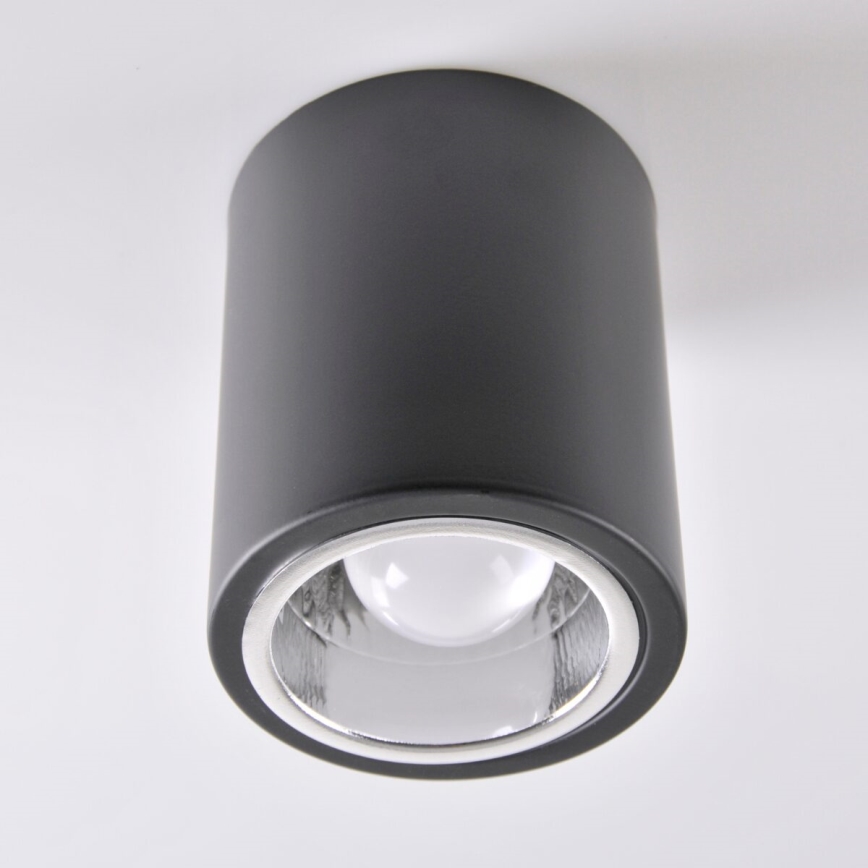 Faretto dimmerabile LED RGBW JUPITER 1xE27/6,5W/230V 2700-6500K Wi-Fi diametro 9,8 cm nero