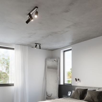 Sollux SL.0501 - Faretto DIREZIONE 3 3xGU10/40W/230V