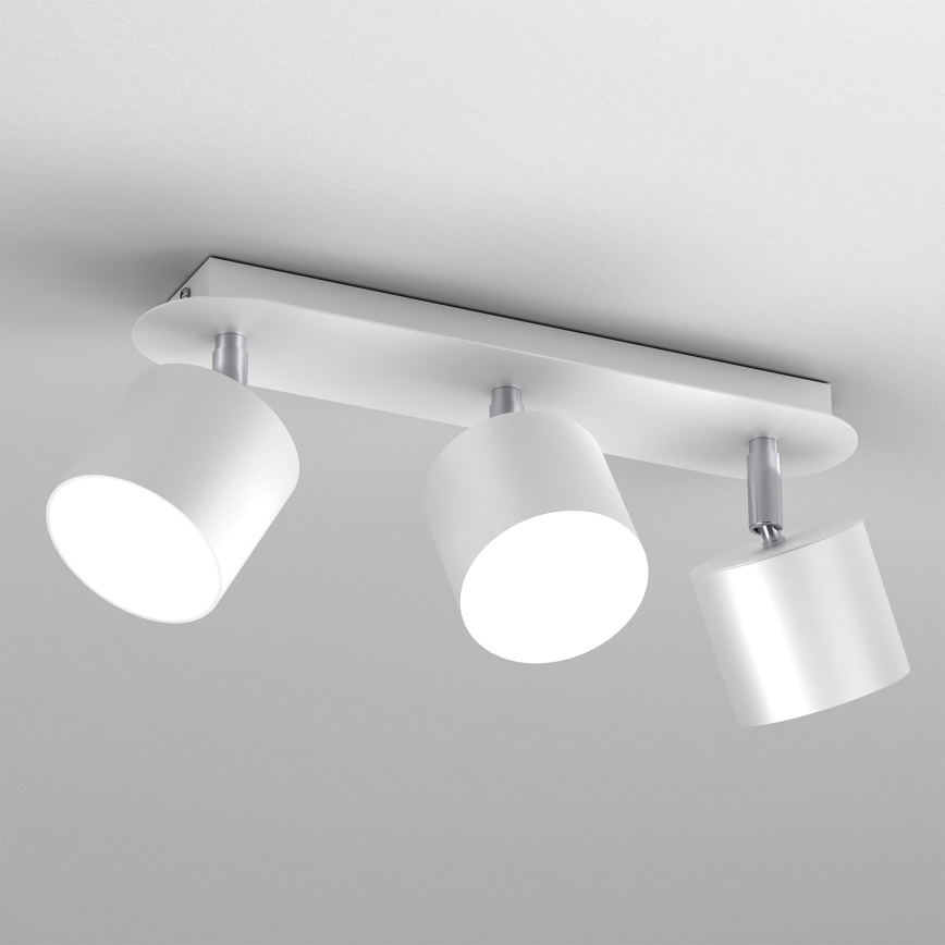 Faretto DIXIE 3xGX53/11W/230V bianco