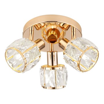 Faretto DUBAI 3xE14/40W/230V diametro 36 cm Oro rosa
