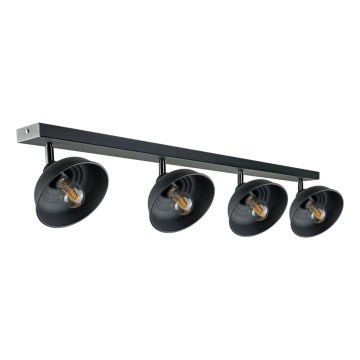 Faretto FAUN 4xE27/60W/230V nero