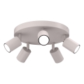 Faretto FUN 5xGU10/8W/230V colore crema