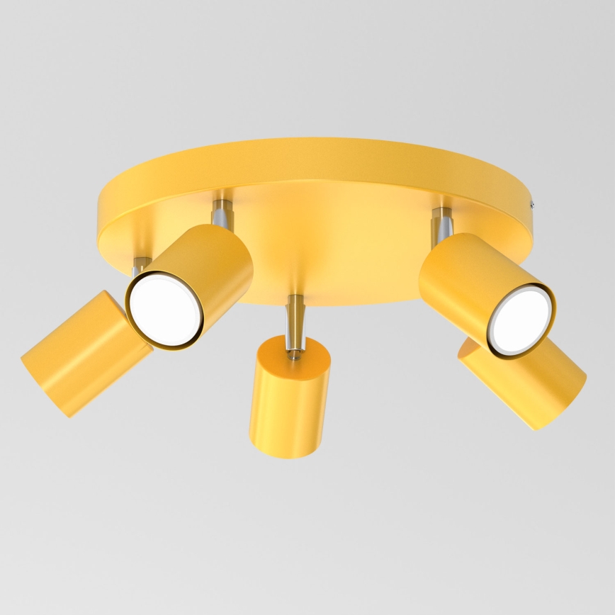 Faretto FUN 5xGU10/8W/230V giallo