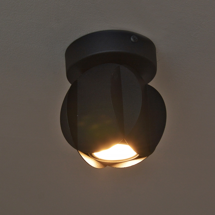 Faretto GAMBIT 1xGU10/10W/230V nero