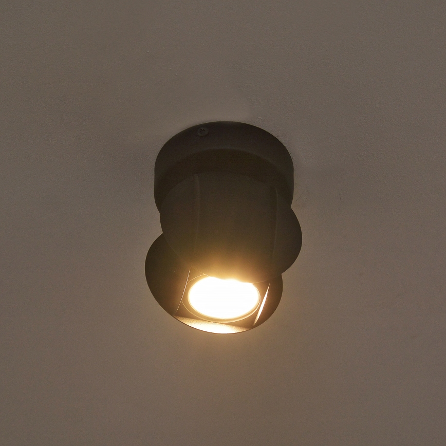 Faretto GAMBIT 1xGU10/10W/230V nero