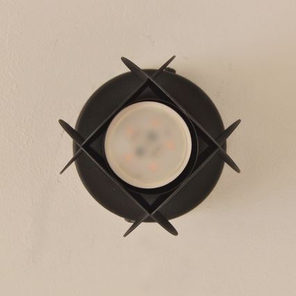 Faretto GAMBIT 1xGU10/10W/230V nero