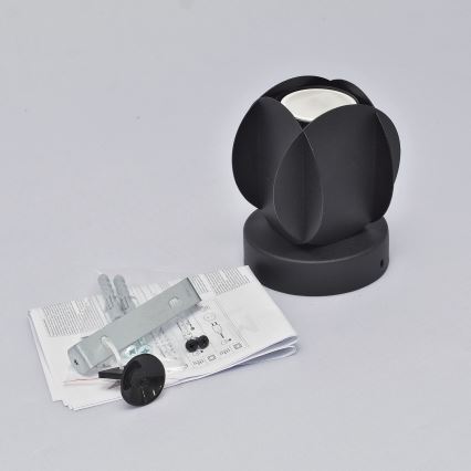 Faretto GAMBIT 1xGU10/10W/230V nero