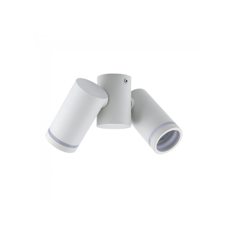 Faretto JET SET 2xGU10/10W/230V bianco