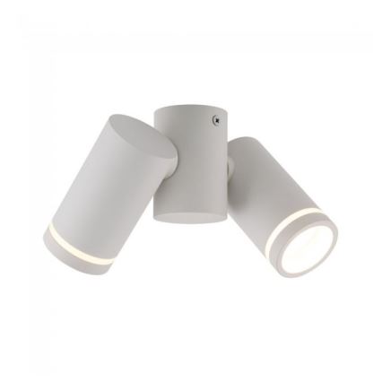 Faretto JET SET 2xGU10/10W/230V bianco