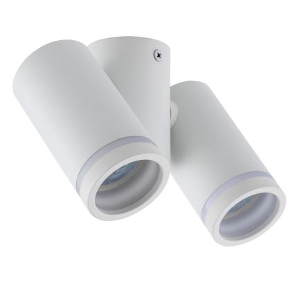 Faretto JET SET 2xGU10/10W/230V bianco