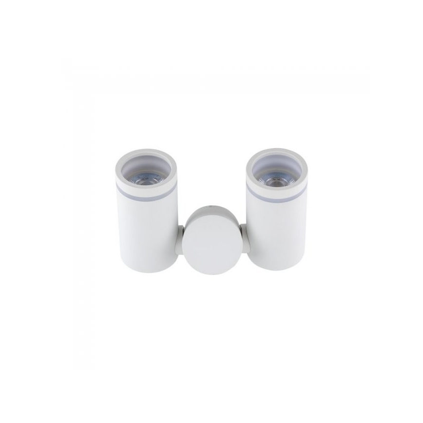 Faretto JET SET 2xGU10/10W/230V bianco