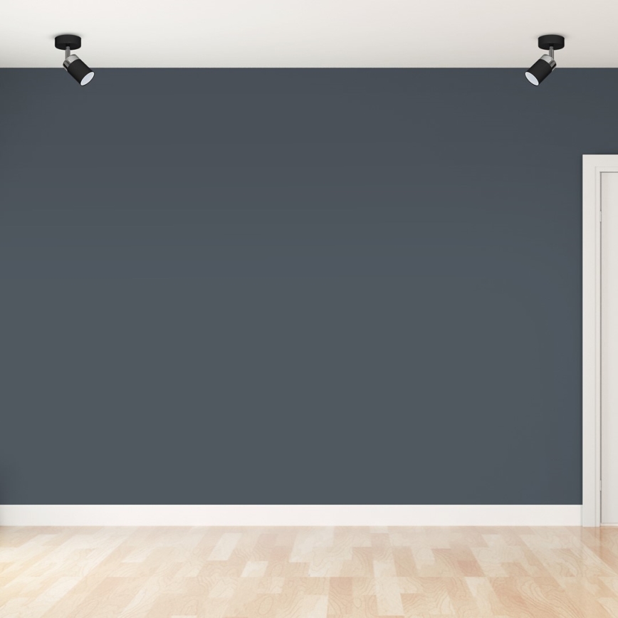 Faretto JOKER 1xGU10/25W/230V nero/cromo lucido