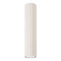 Faretto KARBON 1xGU10/10W/230V 30 cm color crema