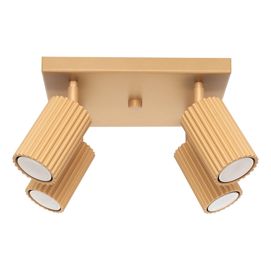 Faretto KARBON 4xGU10/10W/230V oro