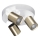 Faretto LAURIN 3xGU10/10W/230V ottone/bianco