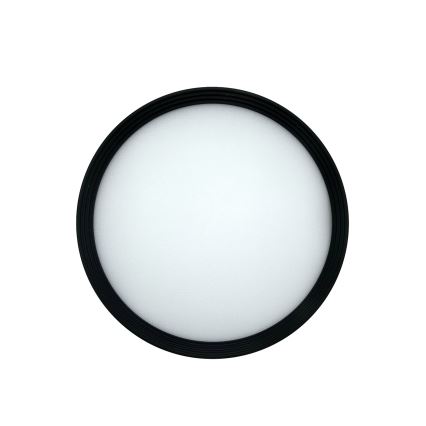 Faretto LED 10 W, 230 V, 3000/4000/6400 K, Ø 12 cm, nero