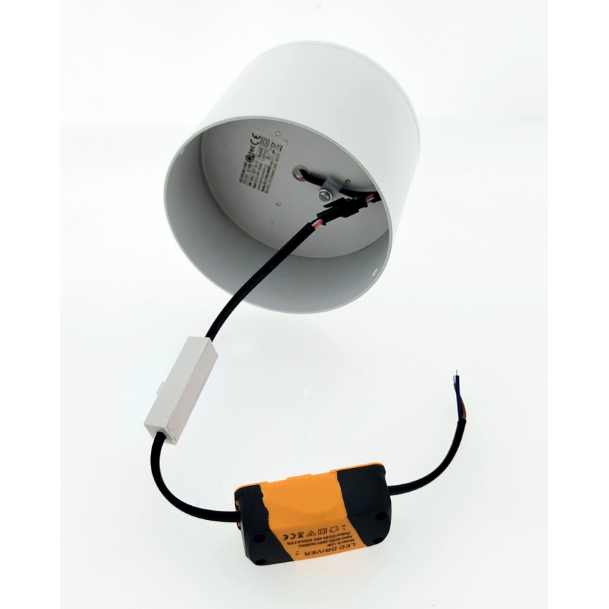 Faretto LED/10W/230V 3000/4000/6400K Ø 12 cm bianco