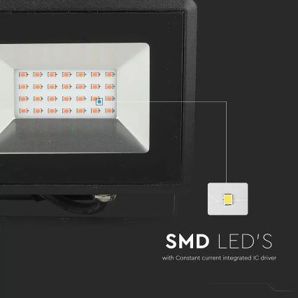 Faretto LED LED/20W/230V IP65 luce rosa