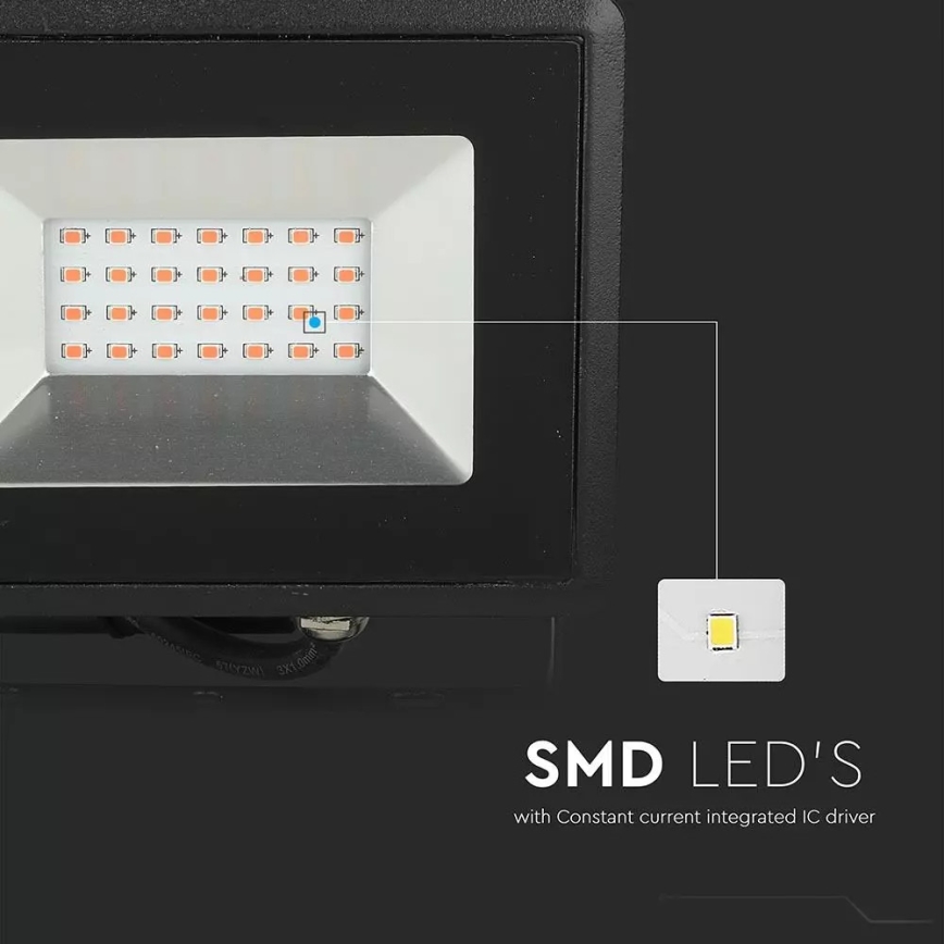 Faretto LED LED/20W/230V IP65 luce rosa