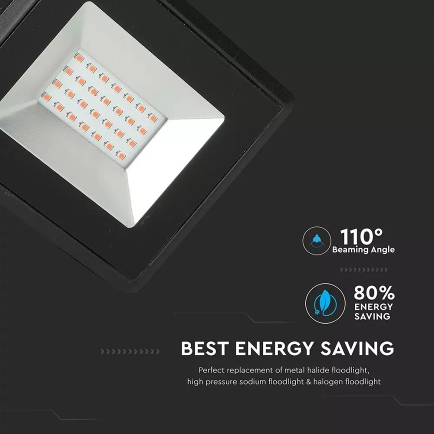 Faretto LED LED/20W/230V IP65 luce rosa