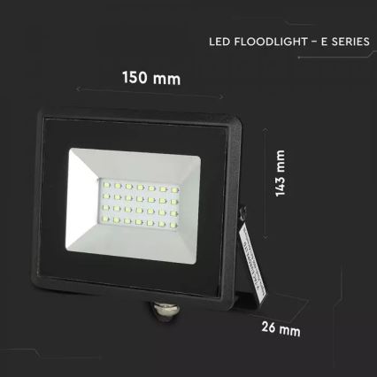 Faretto LED LED/20W/230V IP65 luce verde