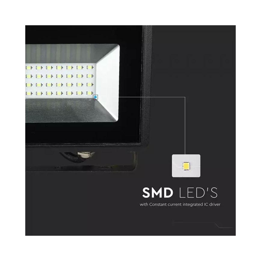 Faretto LED LED/20W/230V IP65 luce verde