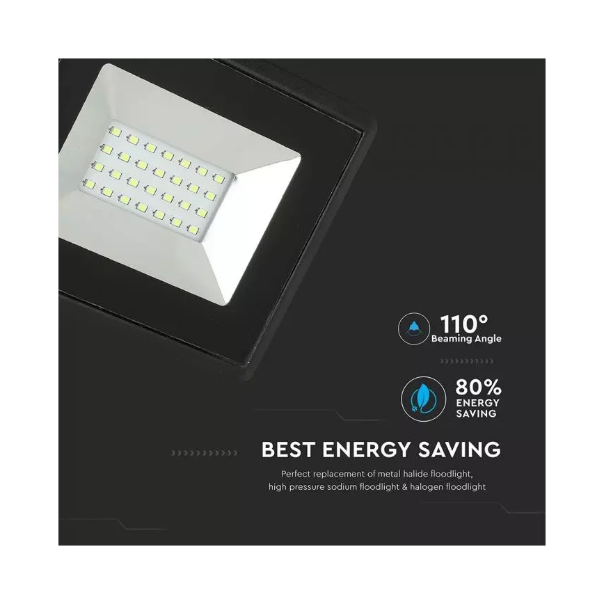 Faretto LED LED/20W/230V IP65 luce verde