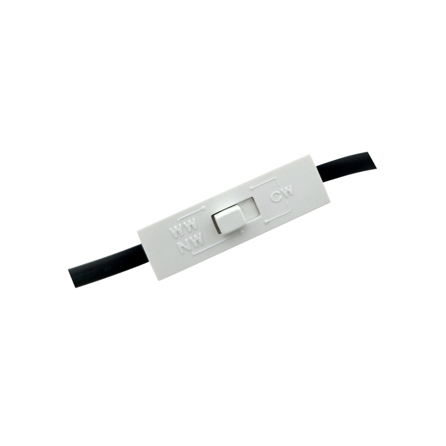 Faretto LED/5W/230V 3000/4000/6400K 7,5x7,5 cm nero