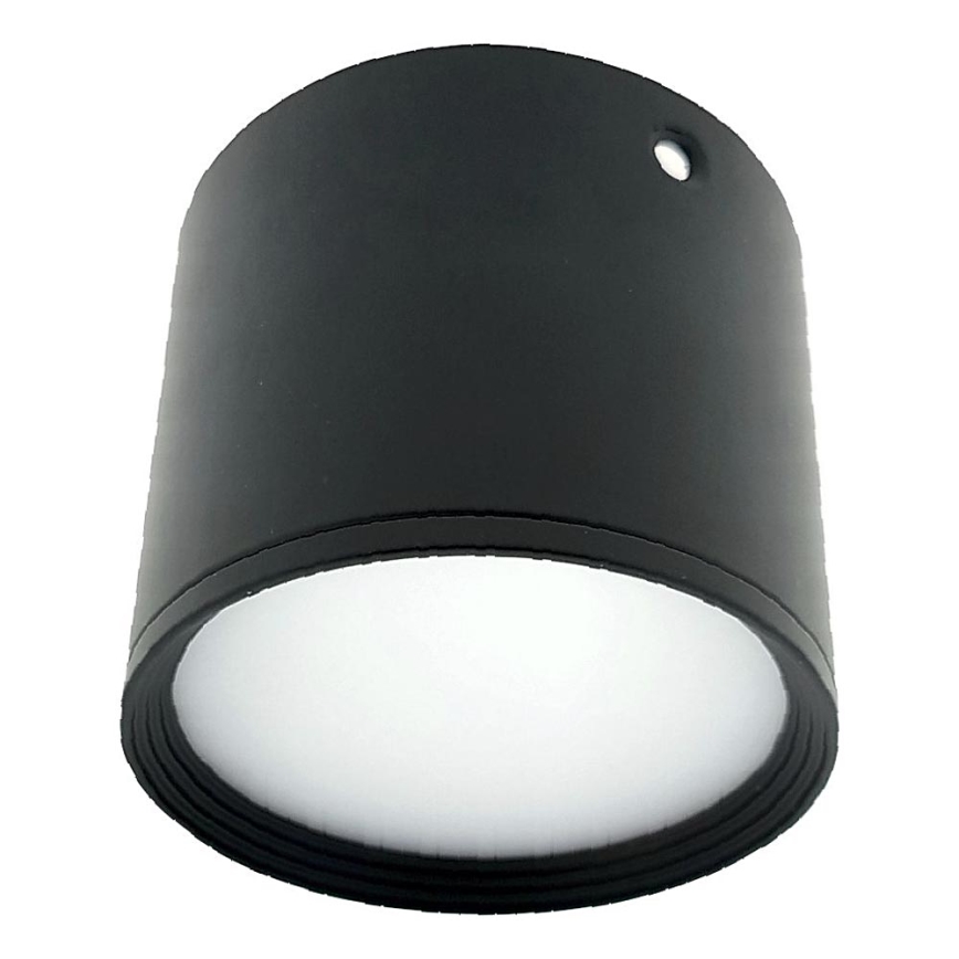 Faretto LED/5W/230V 3000/4000/6400K Ø 7,5 cm nero