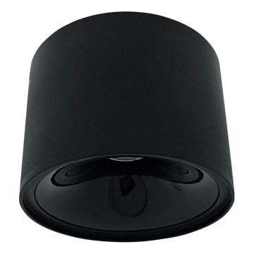 Faretto LED/9W/230V Ø 9 cm nero