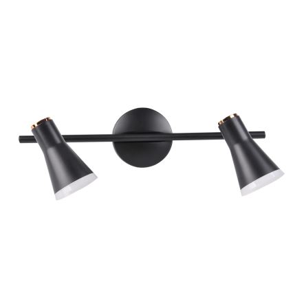 Faretto LED BERG 2xLED/4,2W/230V nero