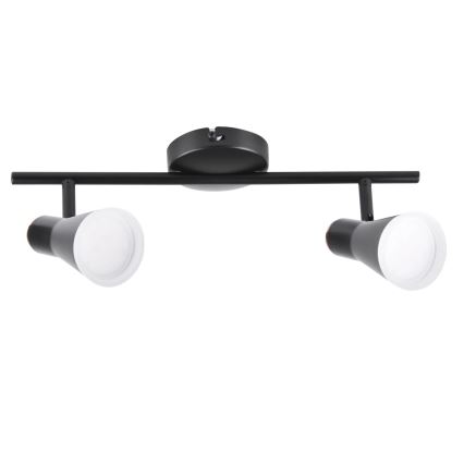 Faretto LED BERG 2xLED/4,2W/230V nero