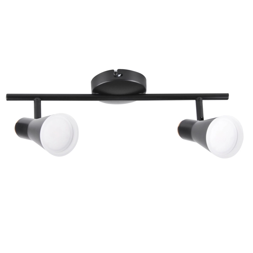 Faretto LED BERG 2xLED/4,2W/230V nero