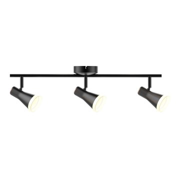 Faretto LED BERG 3xLED/4,2W/230V nero