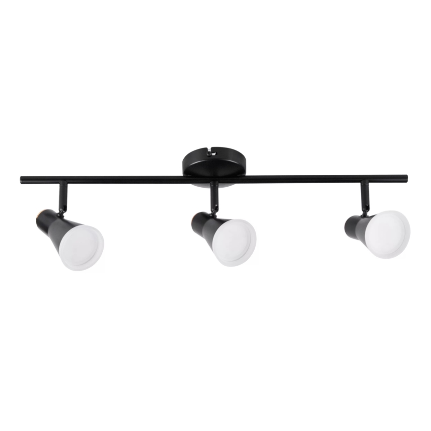 Faretto LED BERG 3xLED/4,2W/230V nero